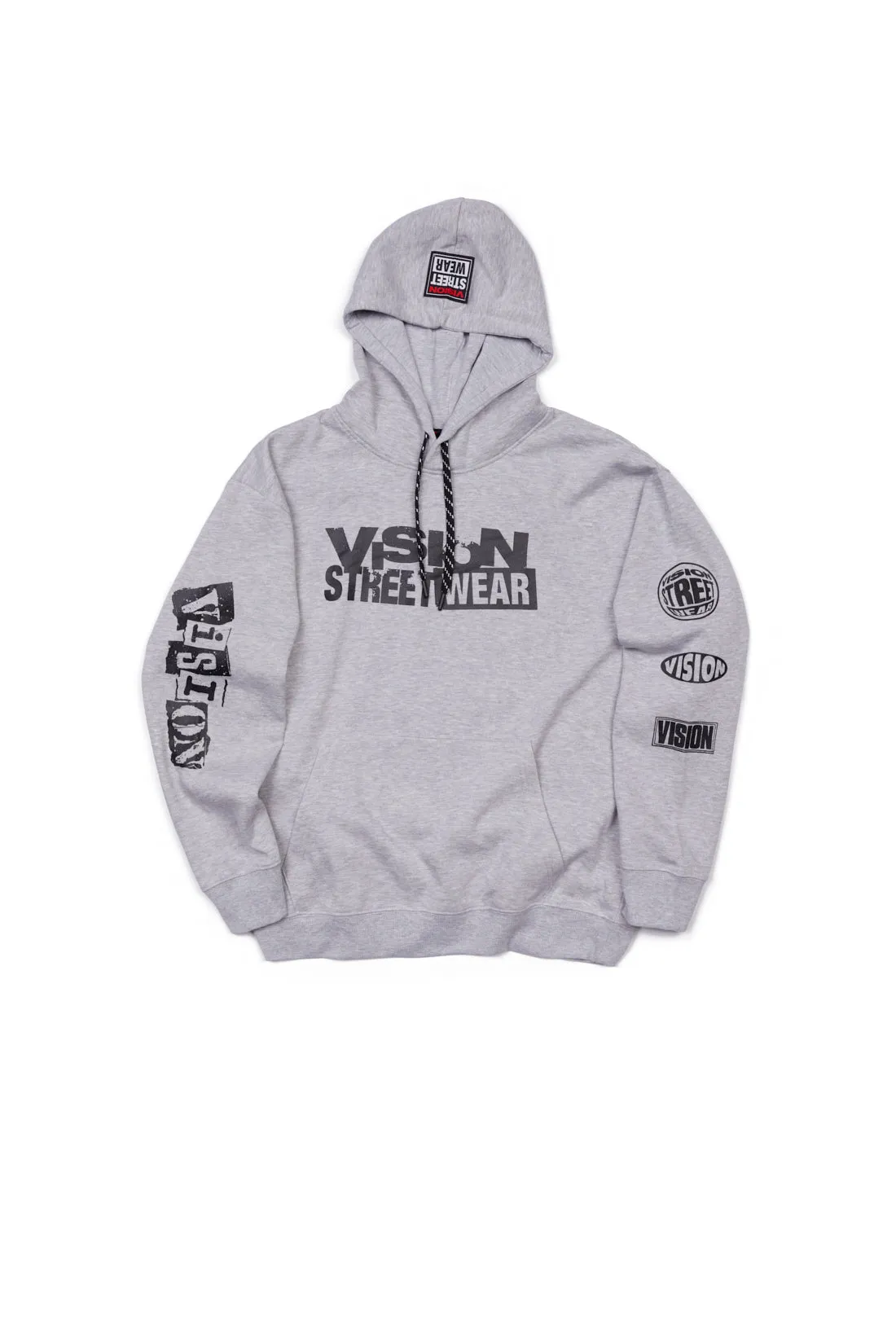 Team Logo Hoodie - Heather Grey