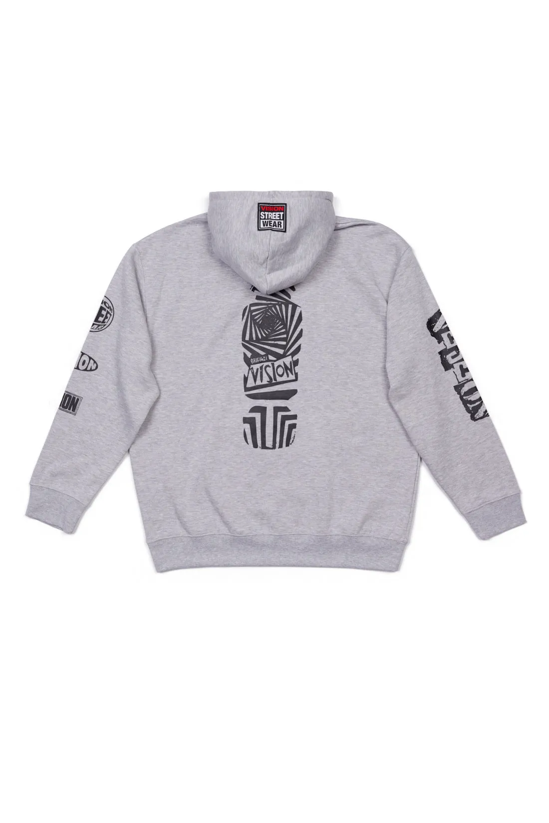 Team Logo Hoodie - Heather Grey