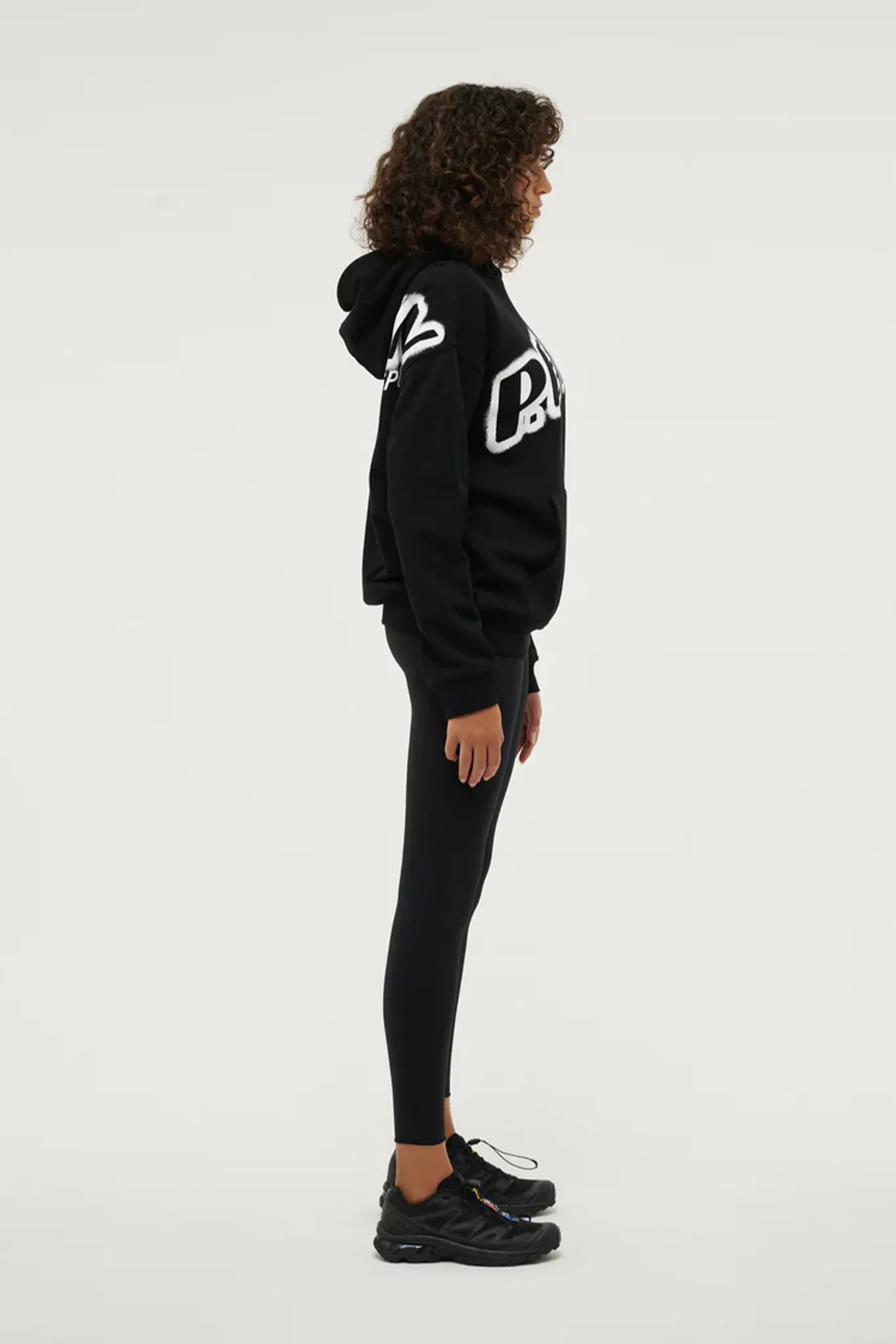 Tie Break Hoodie | Black