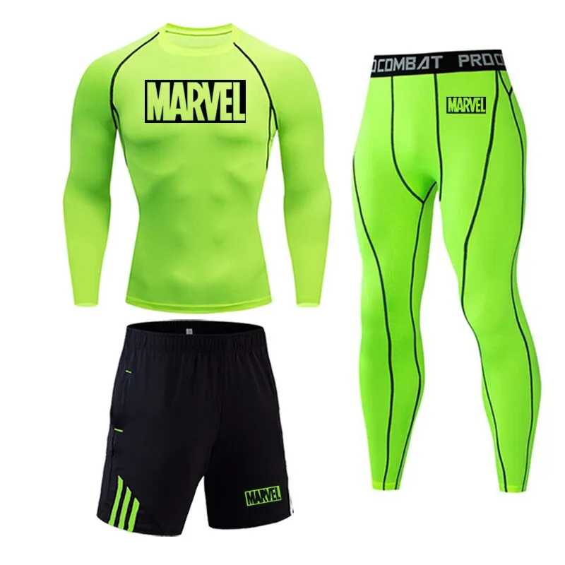 Tracksuit Marvel Mens Sport Running Gym Jogging Suit