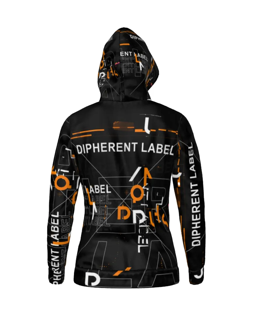 Typography Pullover Hoodie