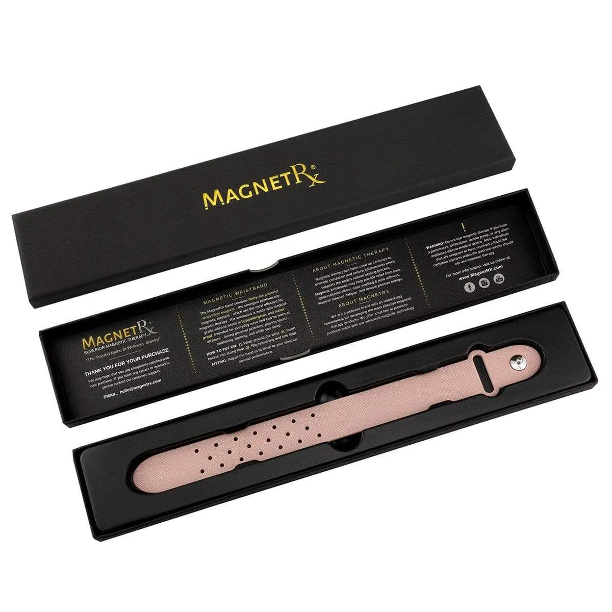 Ultra Strength Sports Magnetic Bracelet (Rose)