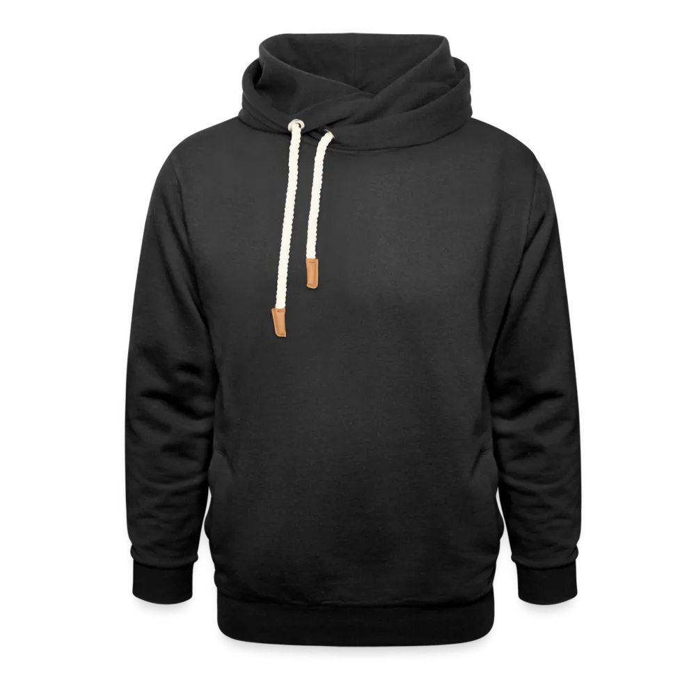 Unisex Schalkragen Hoodie