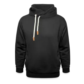 Unisex Schalkragen Hoodie