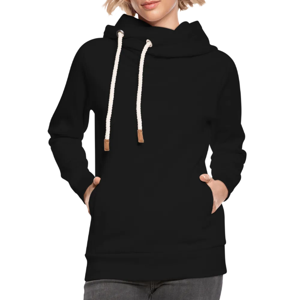 Unisex Schalkragen Hoodie