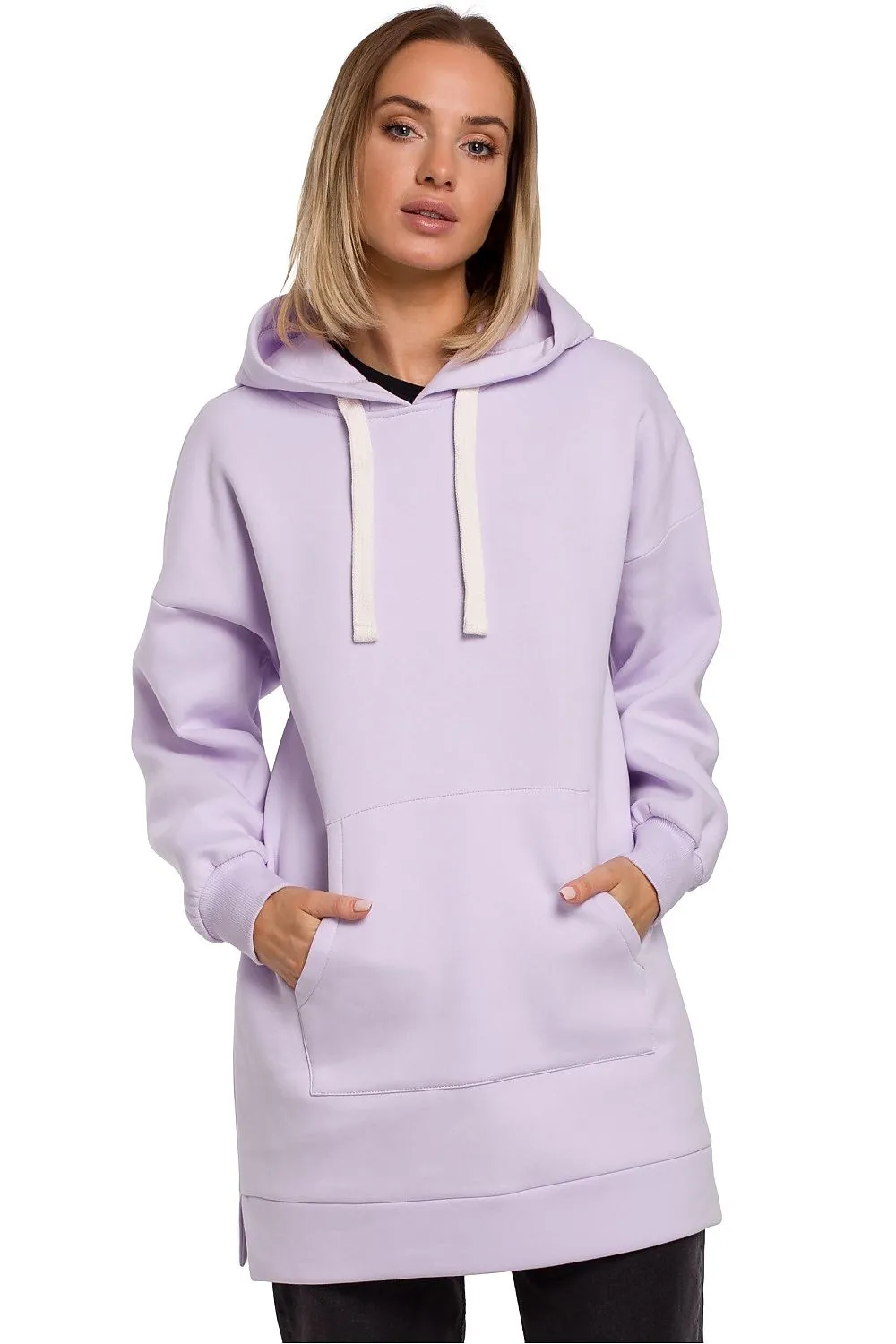 Violet Oversized Hoodie