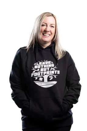 Women's 'Leave Nothing But Footprints' Trail Runr Hoodie