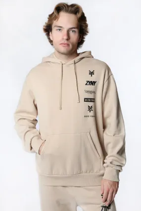 Zoo York Mens Multi Logo Hoodie