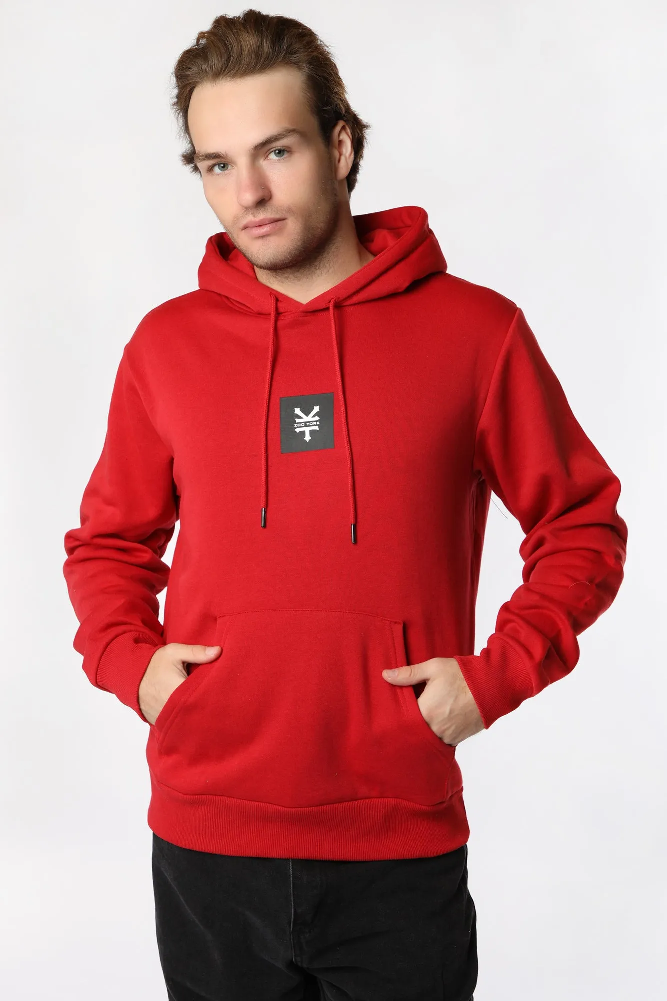 Zoo York Mens Square Logo Hoodie