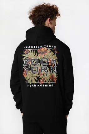 Zoo York Mens Tropical Logo Hoodie