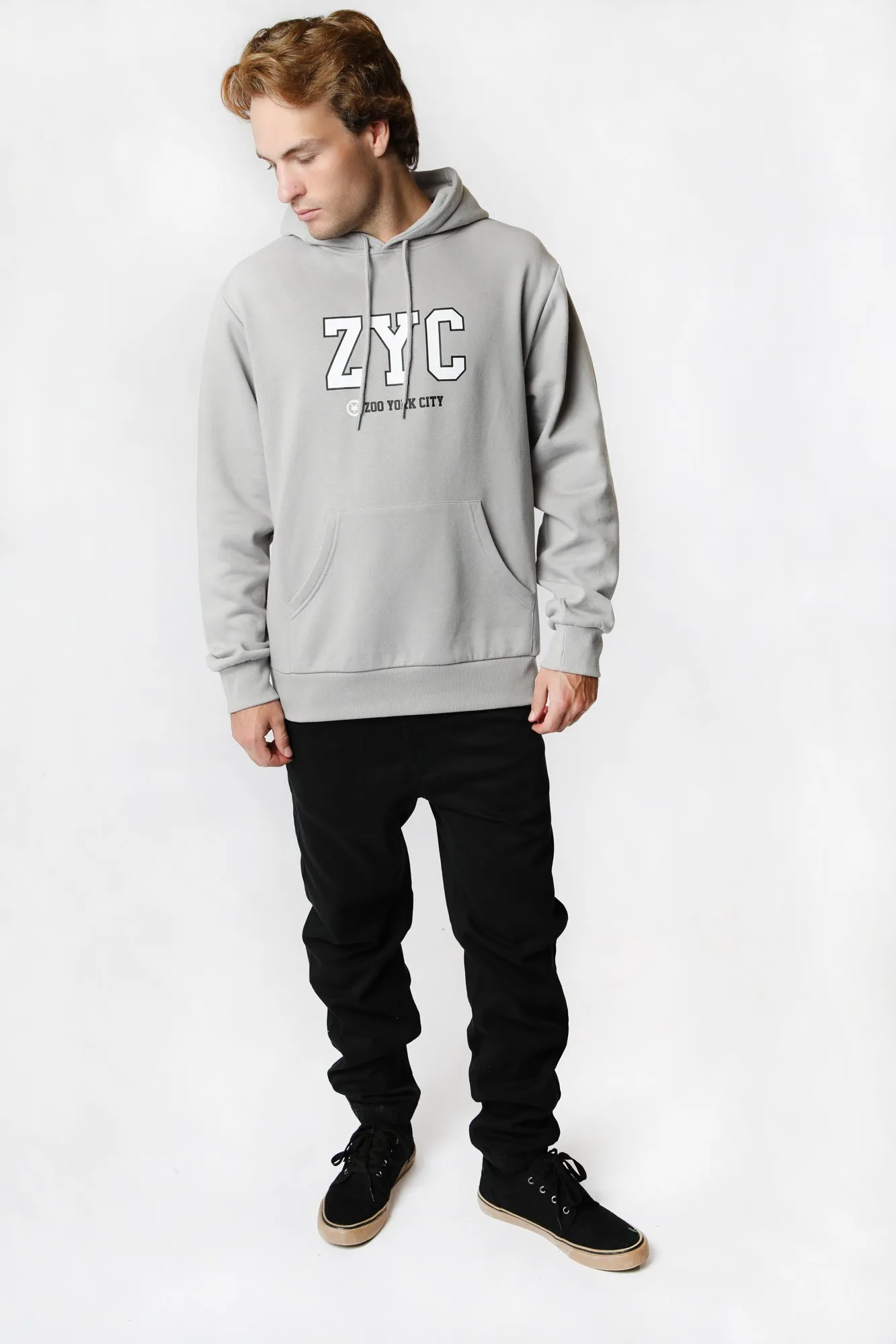 Zoo York Mens ZYC Logo Hoodie